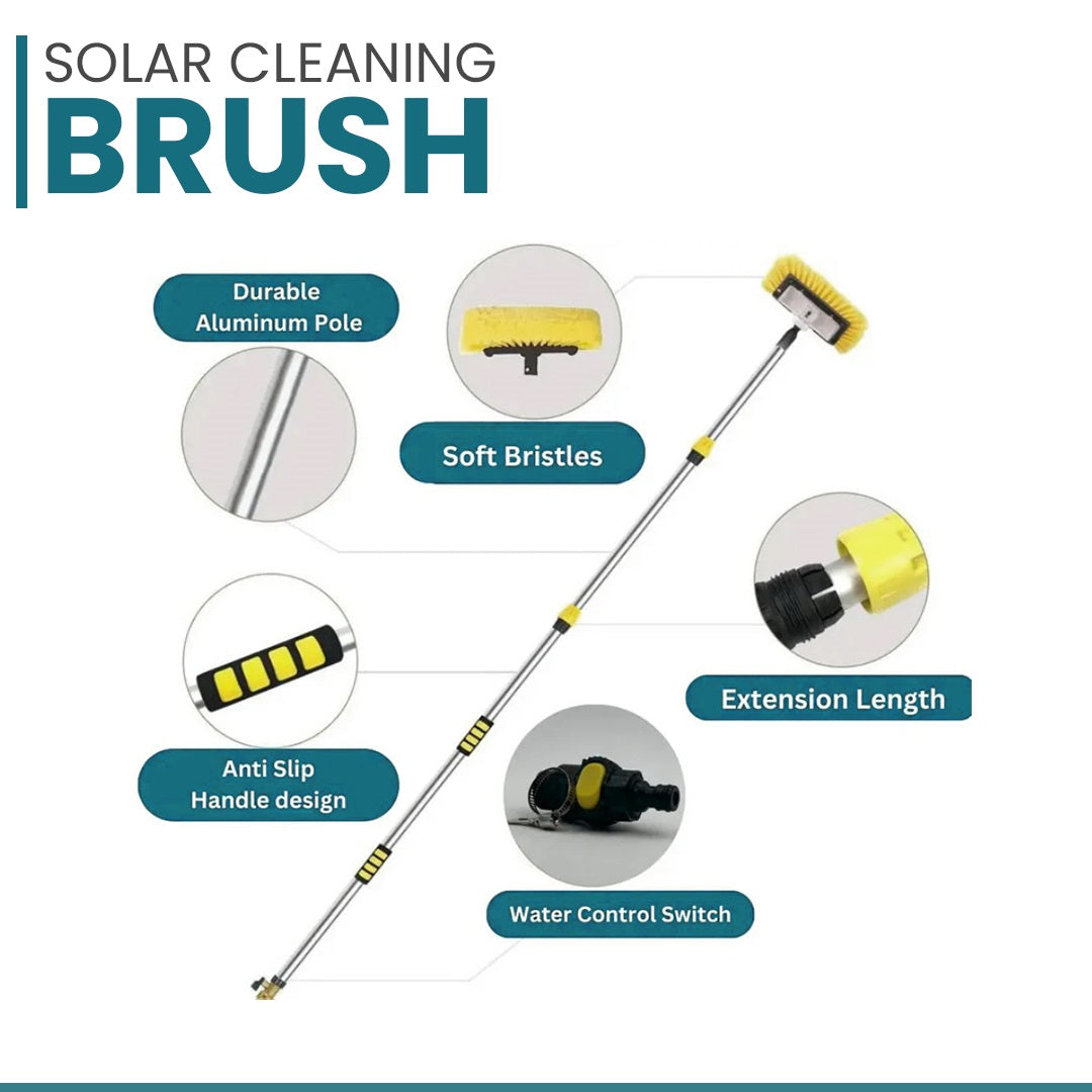 12ft Solar Panel Cleaning Brush
